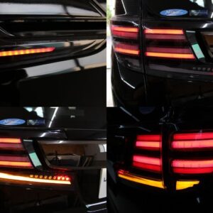 Toyota Vellfire Early 30 Series Genuine Processed Tail Lights LED Custom Design