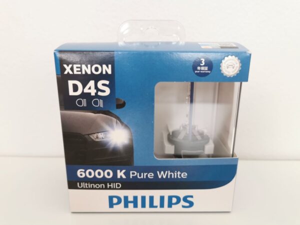 Philips Pure White D4S 2 pack 6000K