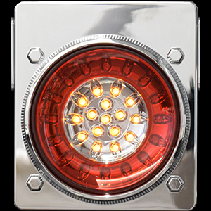 Oiran 32LED tail lamp turn signal type red/clear